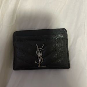 Authentic YSL Cardholder Wallet